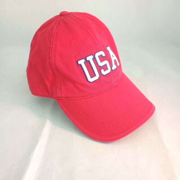 American Eagle Outfitters USA Baseball Cap Hat Adjustable Strapback Unis 6 Panel - Picture 2 of 6